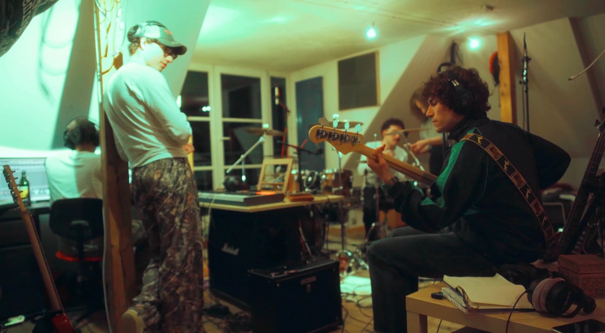 Our first Song - No Service - Behind the scenes 3