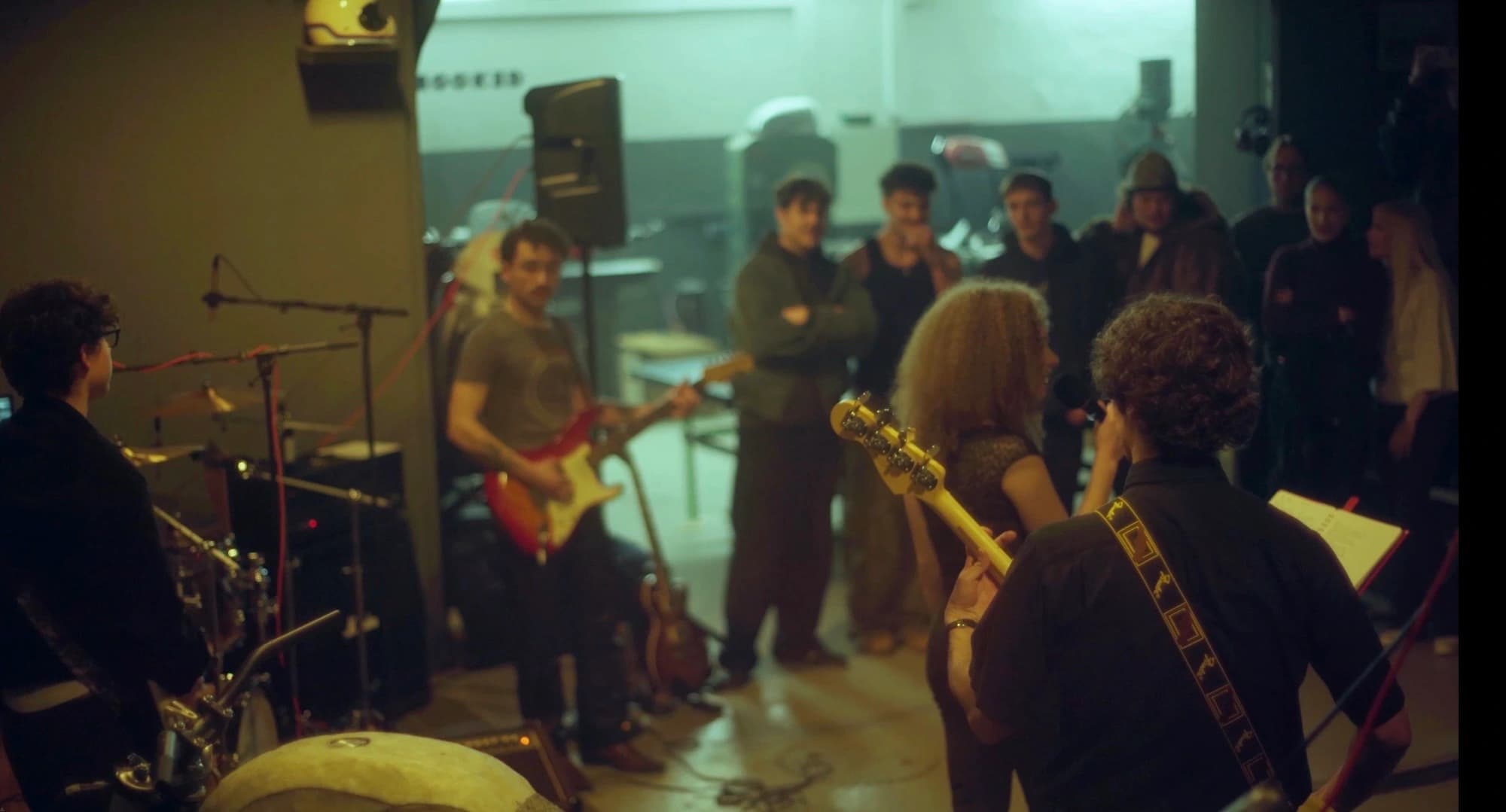 Our first Song - No Service - Behind the scenes 1